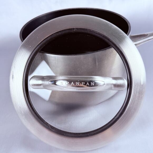 Scanpan CTX 2 Qt Saucepan with Lid Denmark Ceramic Titanium Nonstick Induction - Picture 6 of 11
